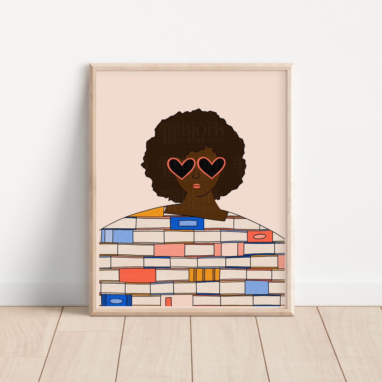 A Woman Full of Books Digital Download
