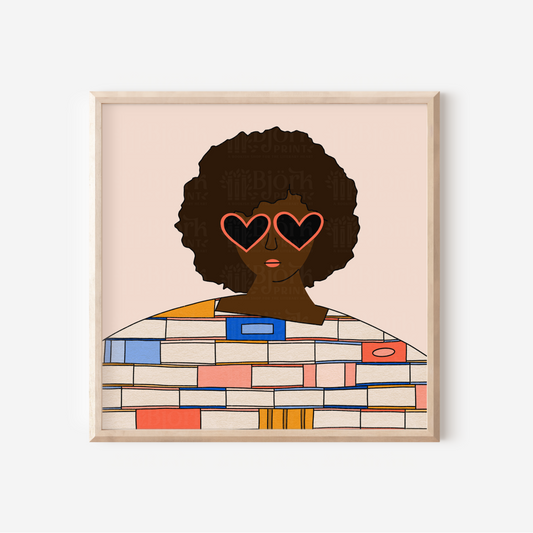 A Woman Full of Books Digital Download