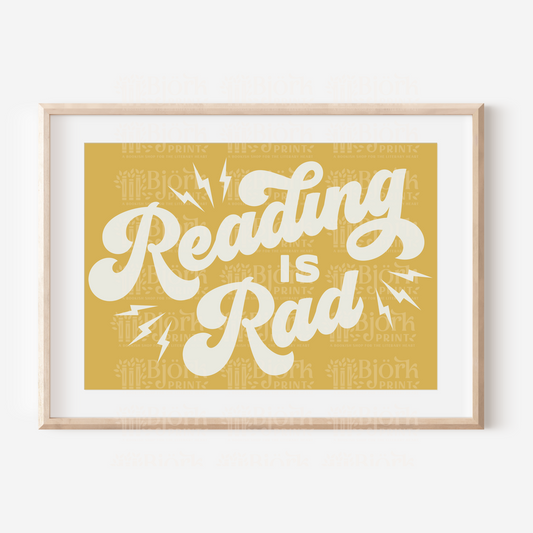 Reading is Rad Digital Download