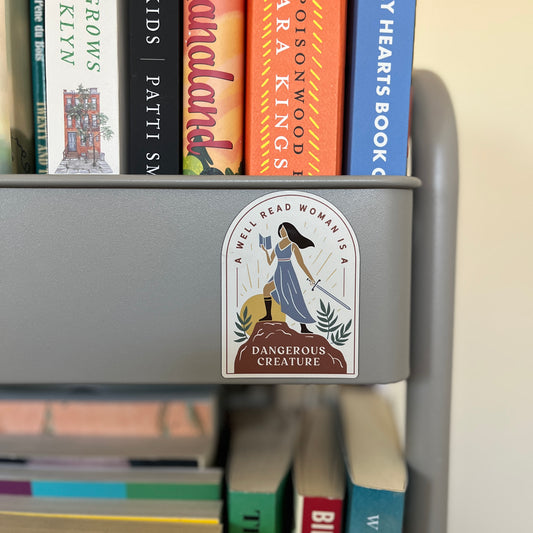 A Well Read Woman Magnet