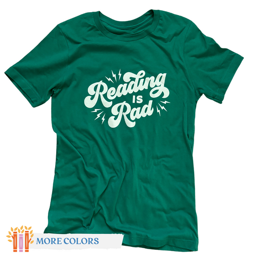 Reading is Rad Tee in Cream