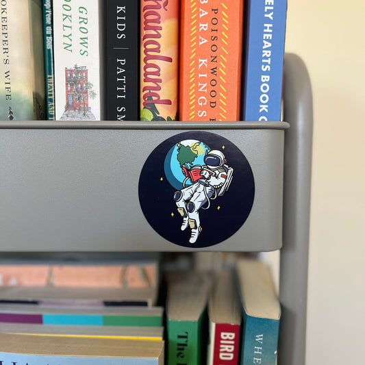 Reading Astronaut Magnet