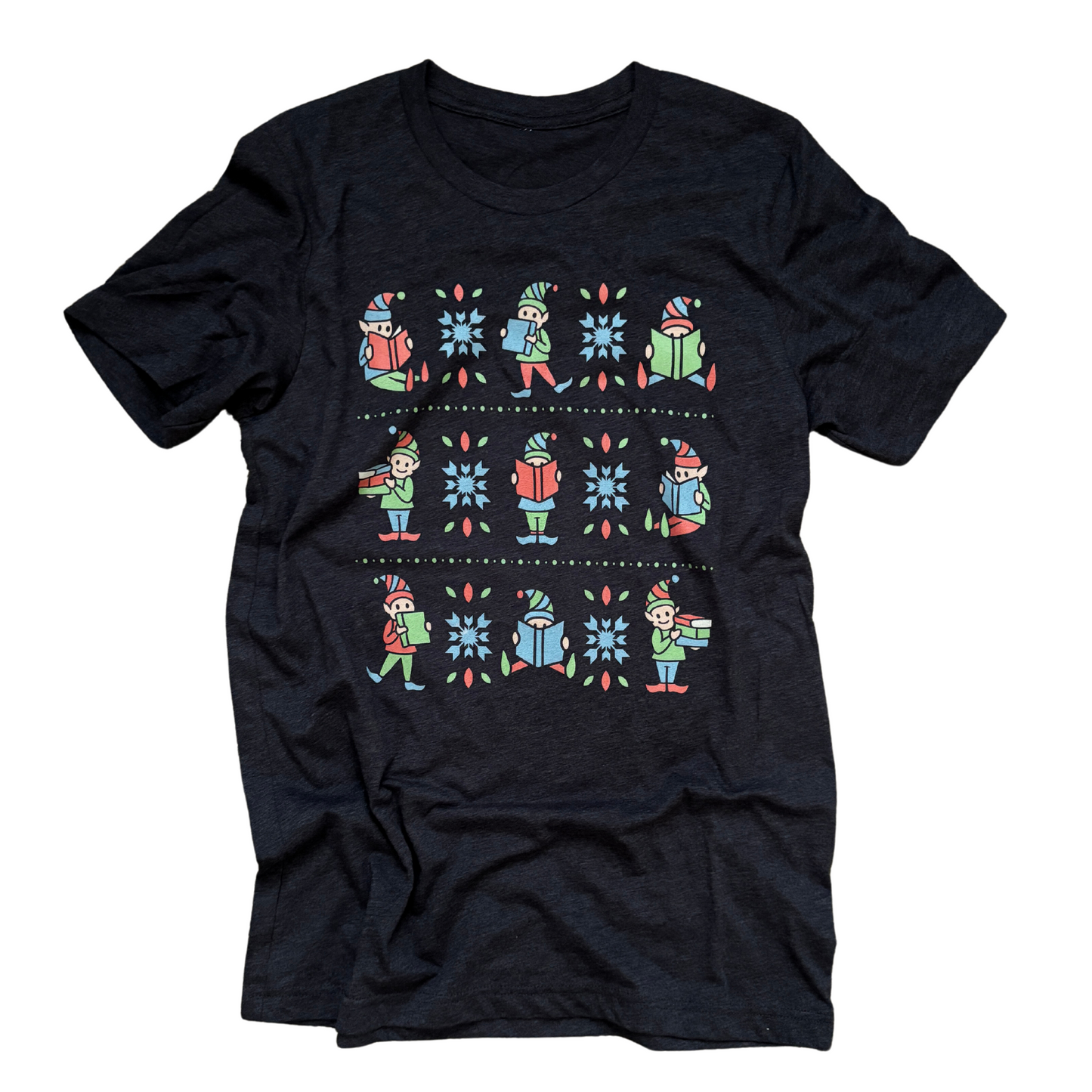 Reading Elves Tee