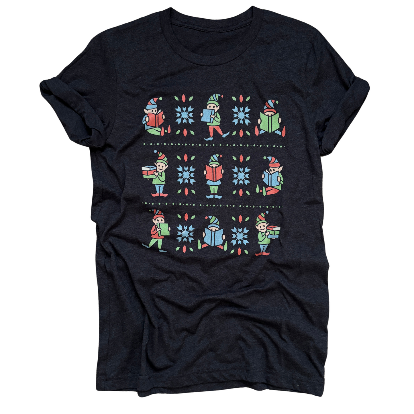 Reading Elves Tee