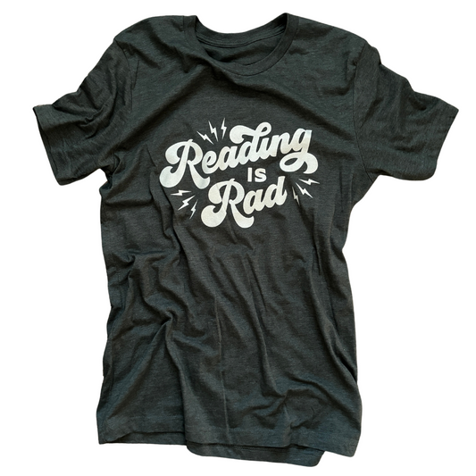 Reading is Rad Tee in Cream