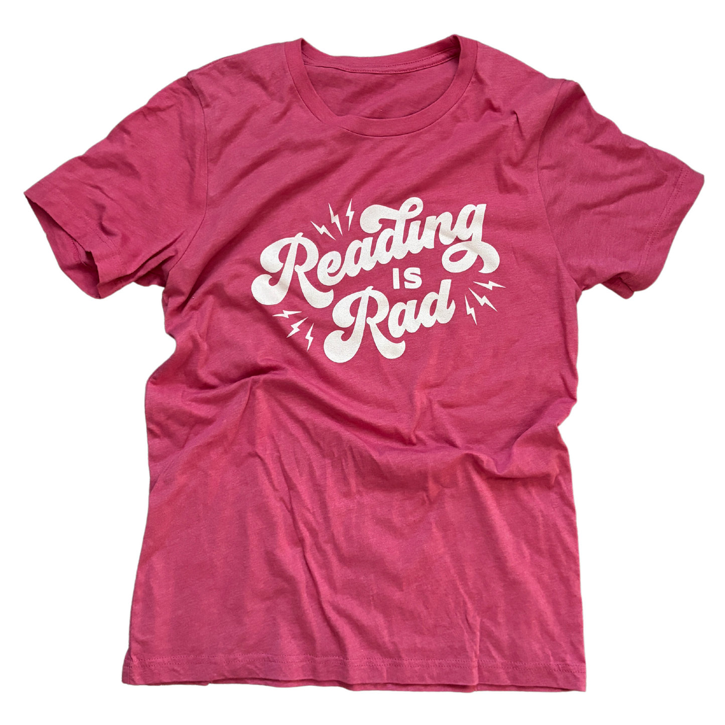 Reading is Rad Tee in Cream
