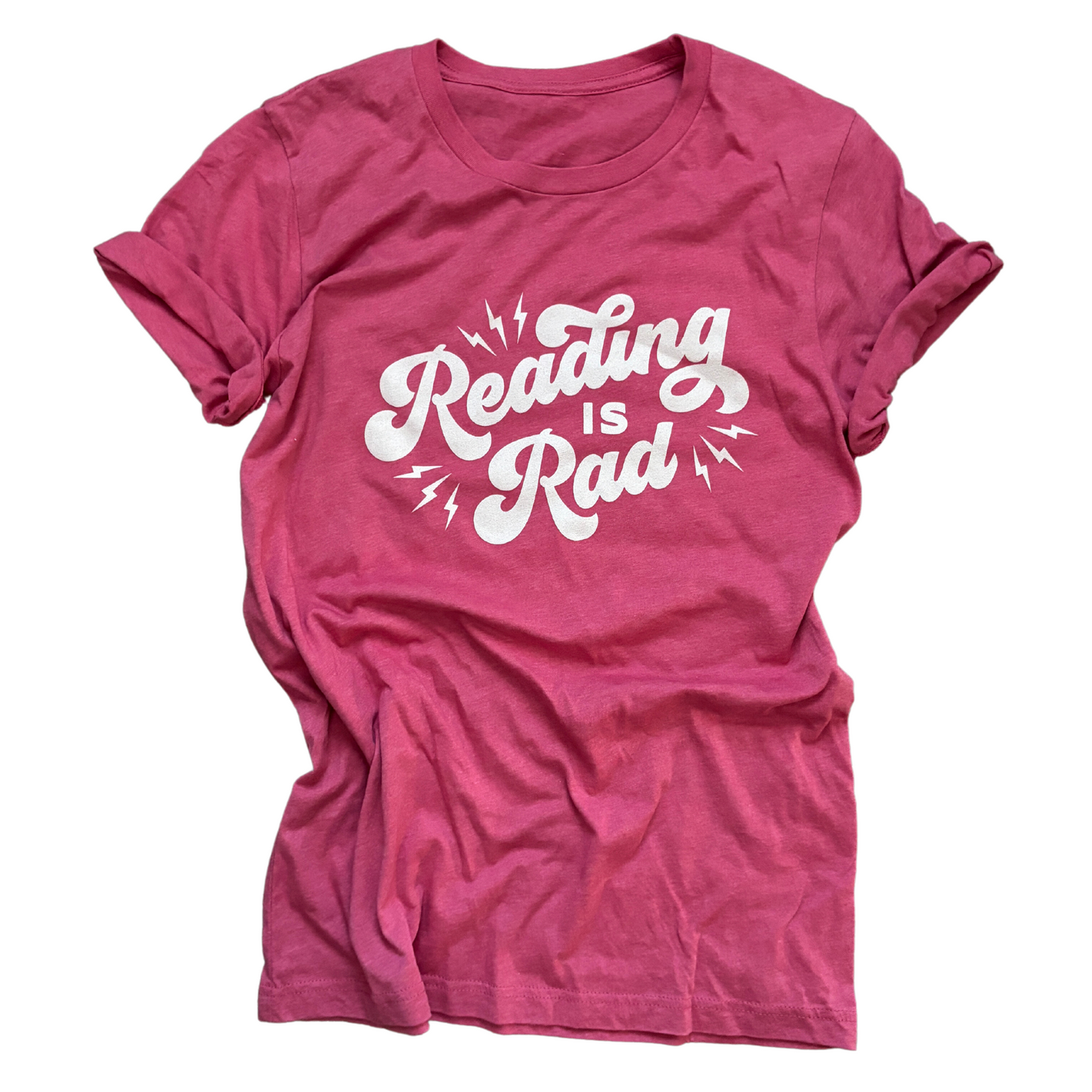 Reading is Rad Tee in Cream