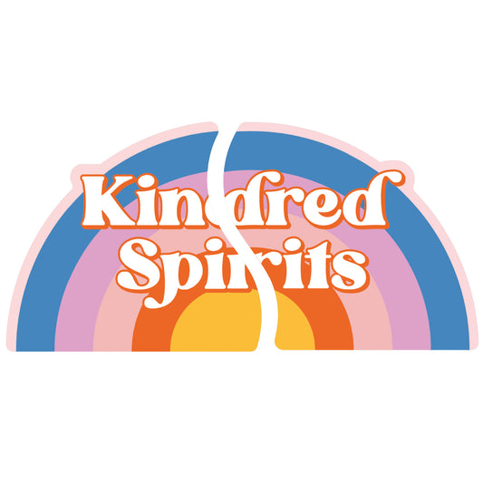 Kindred Spirits Rainbow Sticker