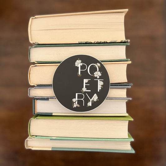 Poetry Sticker in Floral
