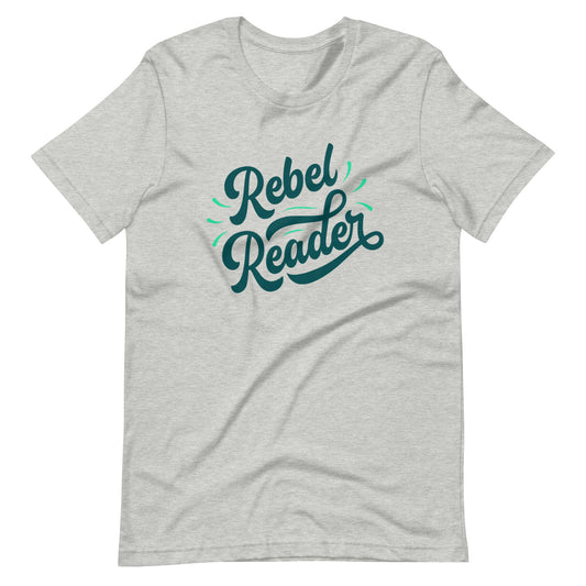 Rebel Reader Tee in Blue