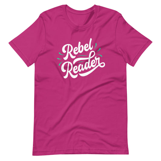 Rebel Reader Tee in White