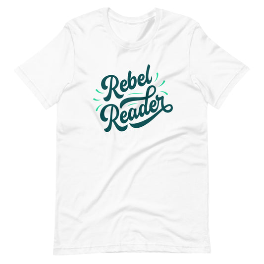 Rebel Reader Tee in Blue