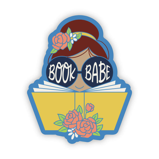 Book Babe Sticker