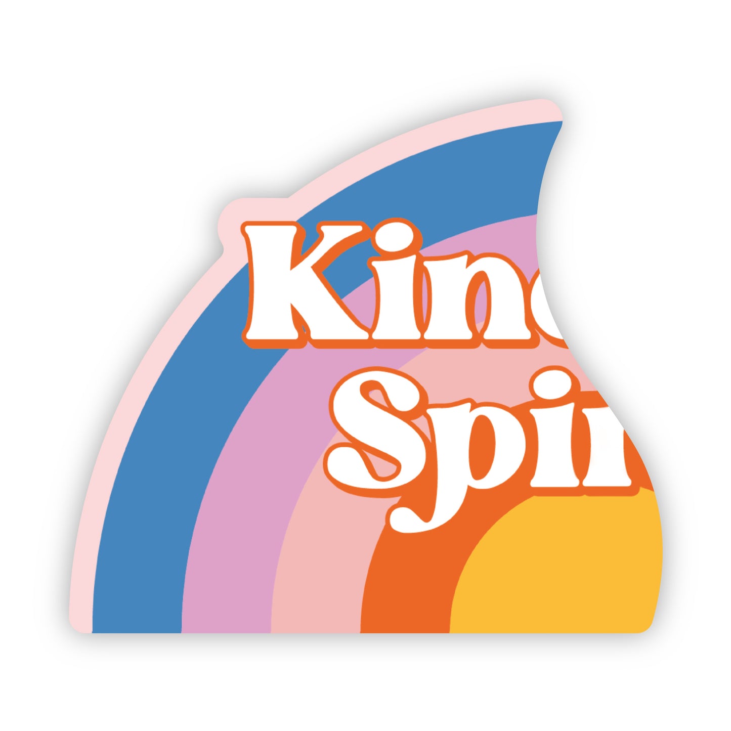 Kindred Spirits Rainbow Sticker