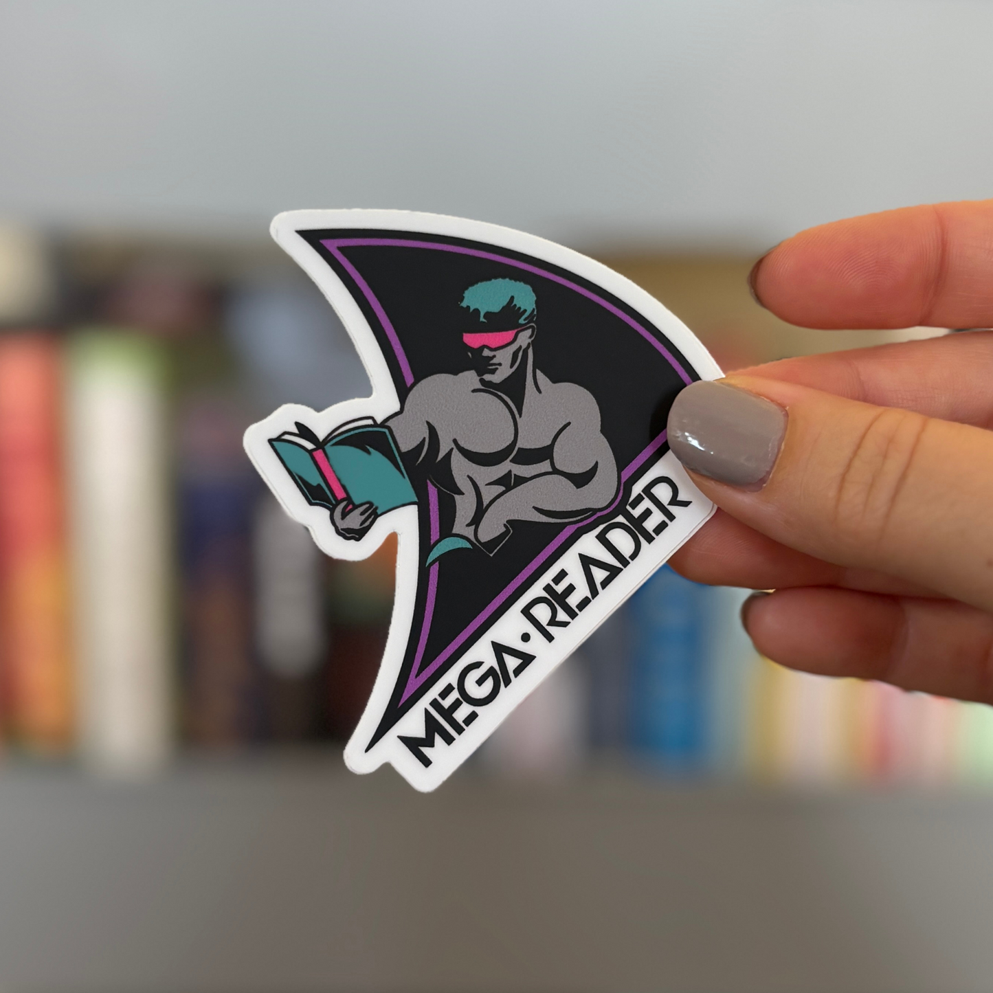 Mega Reader Sticker