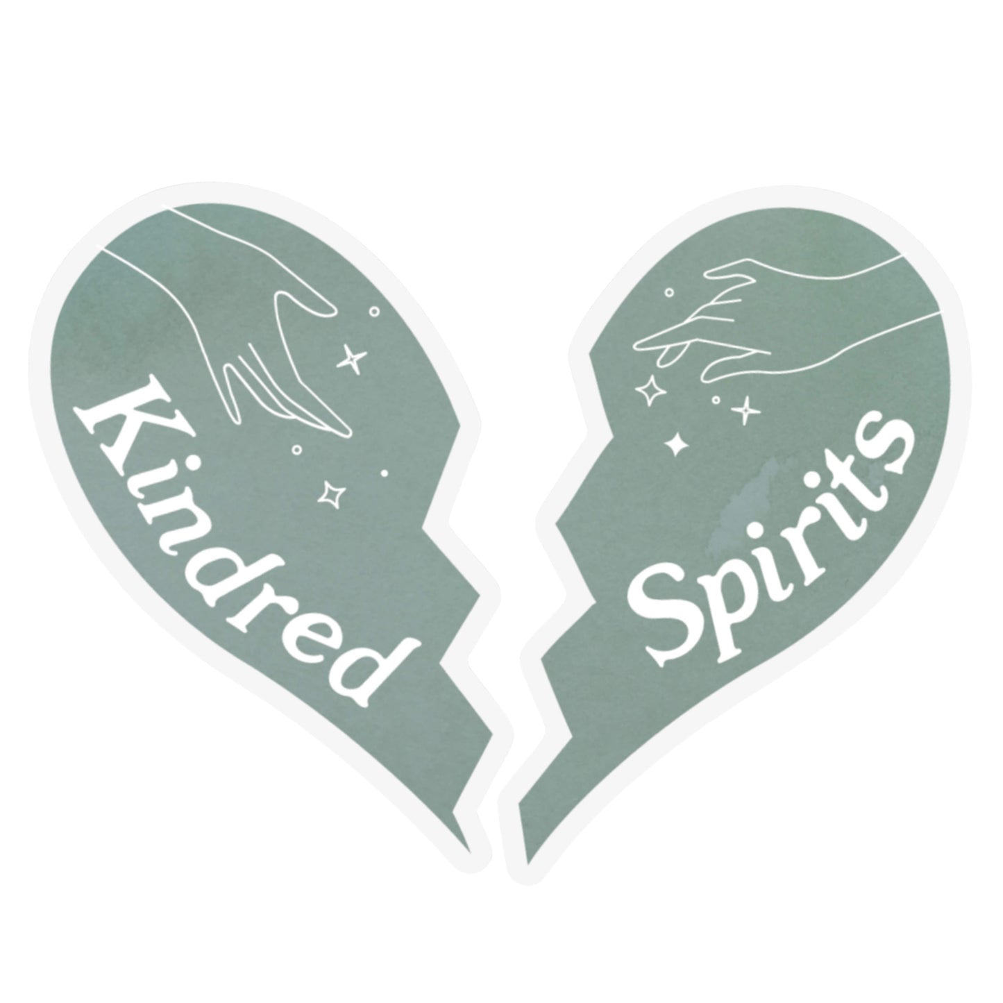 Kindred Spirits Whimsical Sticker