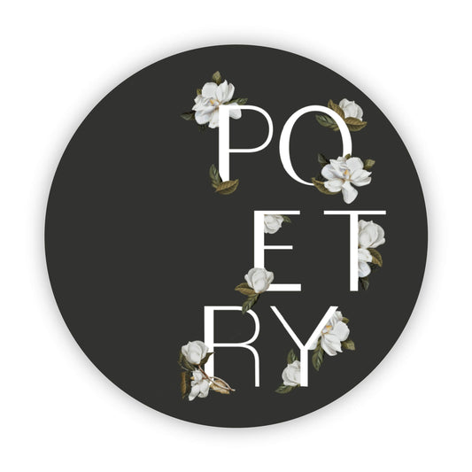 Poetry Sticker in Floral