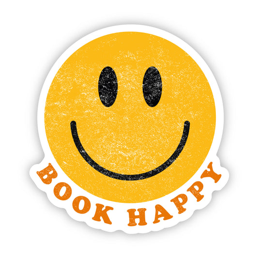 Book Happy Sticker