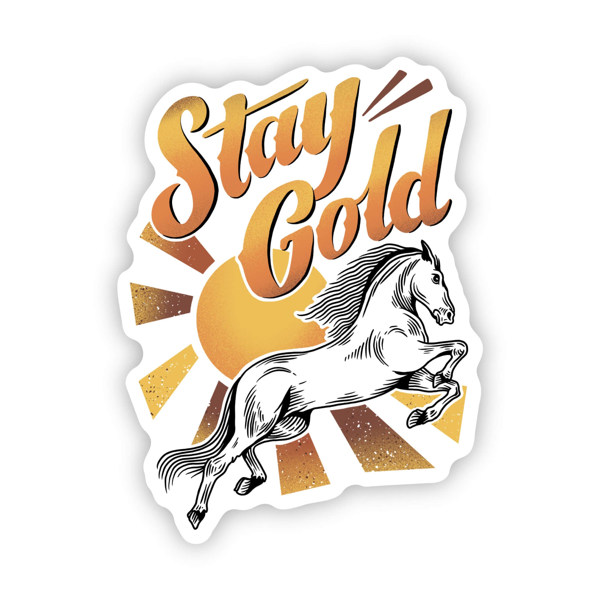 Stay Gold Sticker – Bjork Print